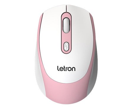 Mouse sem Fio Botoes Dpi Color Supreme Rosa
