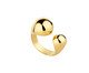 Anel Regulável Dupla Gotas Banho de Ouro 18K, Dourado | WestwingNow