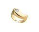 Anel Gota com Zircônia Ajustável Folheado Ouro 18K, Dourado | WestwingNow
