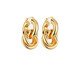 Brinco Argola Semi-Jóia Ouro 18K, Dourado | WestwingNow