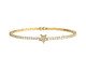 Bracelete Cravejado Estrela Folheado Ouro 18K, Dourado | WestwingNow