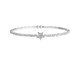Bracelete Cravejado Estrela Folheado a Prata 18k, Prata ou Metálico | WestwingNow