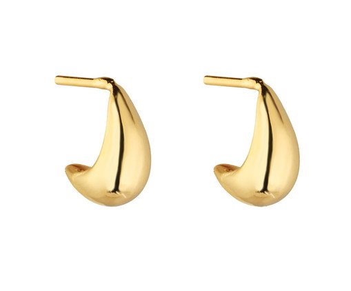 Brinco Segundo Furo Gotinha Semi-Jóia Ouro 18K, Dourado | WestwingNow