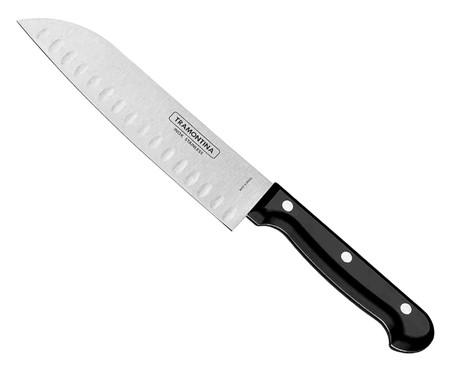 Faca Santoku em Inox Thale - Preta | Westwing