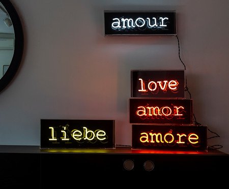 Luminária Amor em Língua Liebe | Westwing