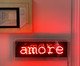Luminária Amor em Língua Amore, Preto | WestwingNow