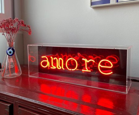 Luminária Amor em Língua Amore | Westwing