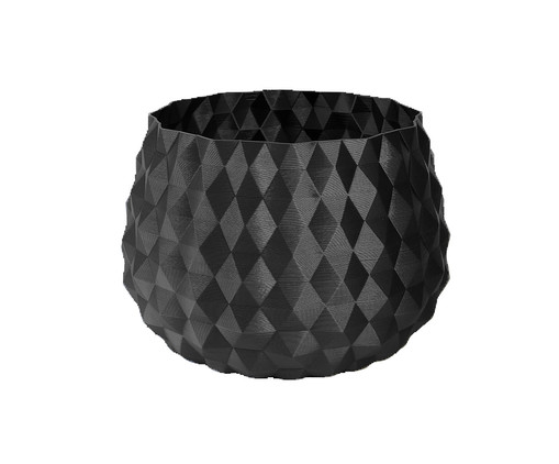 Cachepot Abacaxi 11 Preto, Preto | WestwingNow