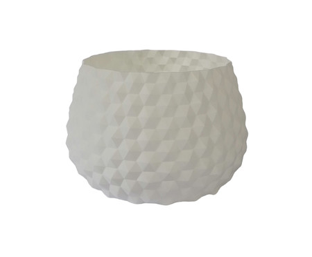 Cachepot Abacaxi 15 Branco