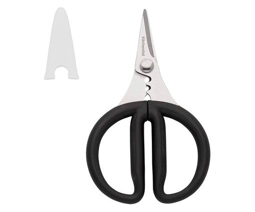 Tesoura para Cortar Ervas em Inox Preta Ka, Preto | WestwingNow
