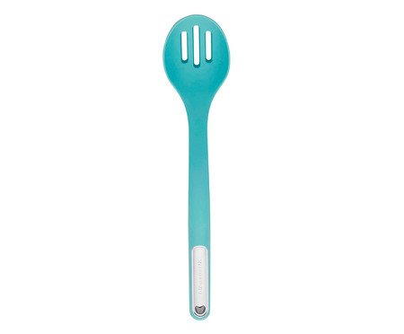 Colher com Fenda Ka Silicone Aqua Sky