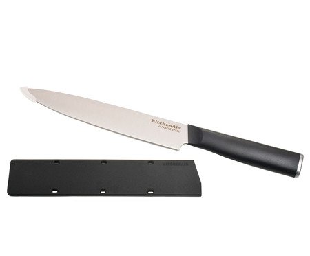 Faca para Fatiar com Bainha em Inox Ka