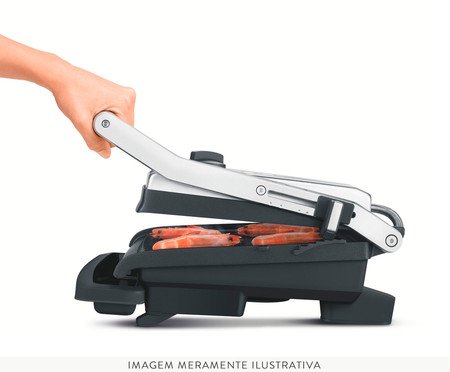 Grill Elétrico Adjusta by Breville - Prata | Westwing