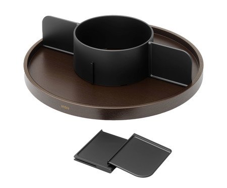 Organizador Giratório Bellwood Preto | Westwing