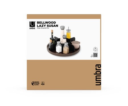 Organizador Giratório Bellwood Preto | Westwing