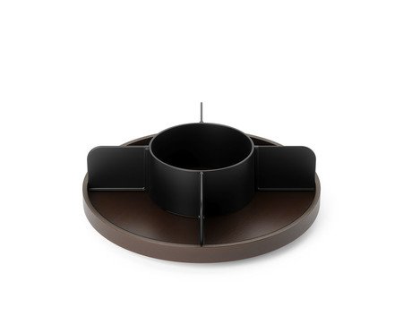 Organizador Giratório Bellwood Preto | Westwing