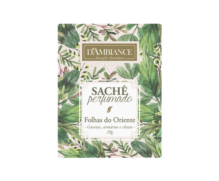 Sachê Perfumado Folhas do Oriente