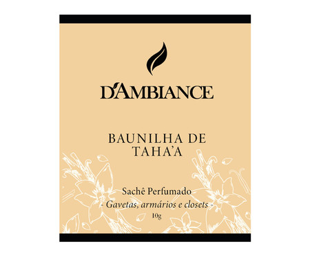 Sachê Perfumado Baunilha de Tahaa