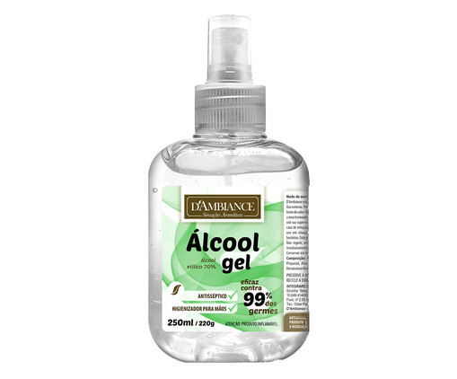 Álcool Gel Alecrim com Aloe Vera, Colorido | WestwingNow