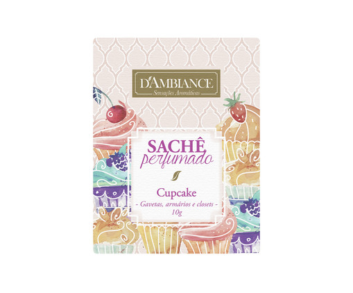 Sachê Perfumado Cupcake, Colorido | WestwingNow