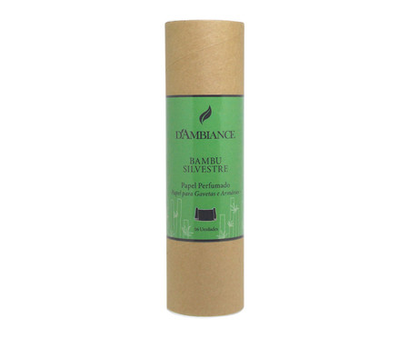 Papel Perfumado para Gavetas Bambu Silvestre