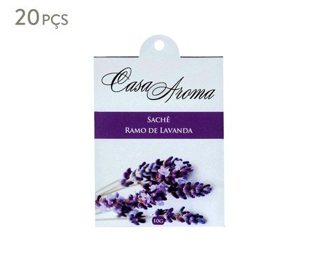 Jogo de Sachês Aromatizantes Ramos de Lavanda - 10G | Westwing