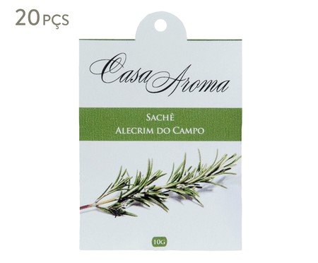 Jogo de Sachês Aromatizantes Alecrim do Campo - 10G | Westwing