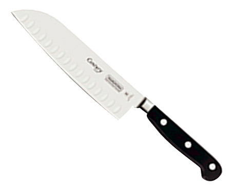 Faca Santoku em Inox Agile - Preta | Westwing