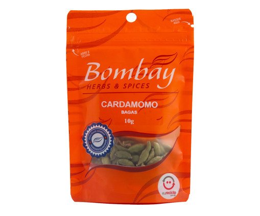 Pouch Cardamomo Baga Bombay, Colorido | WestwingNow