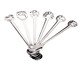 Jogo de Colheres para Café em Inox Moka Spoon Lucky Charm, Prata ou Metálico | WestwingNow