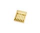 Jogo de Colheres para Café em Inox Moka Spoon Lucky Char Gol, Dourado | WestwingNow