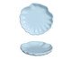 Prato para Servir Concha Mini Algodão Doce Azul, Azul | WestwingNow