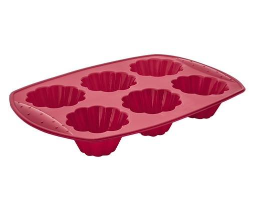 Forma de Silicone para Cupcake Moor - Vermelha, Vermelho | WestwingNow