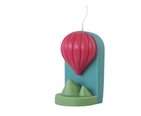 Vela Escultura Balaozinho Vermelho | Westwing