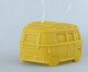 Vela Escultura Kombi Amarelo, Amarelo | WestwingNow