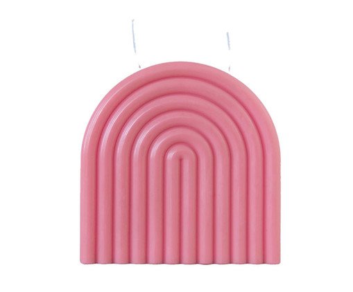 Vela Escultura Beyonce Rosa, Rosa | WestwingNow