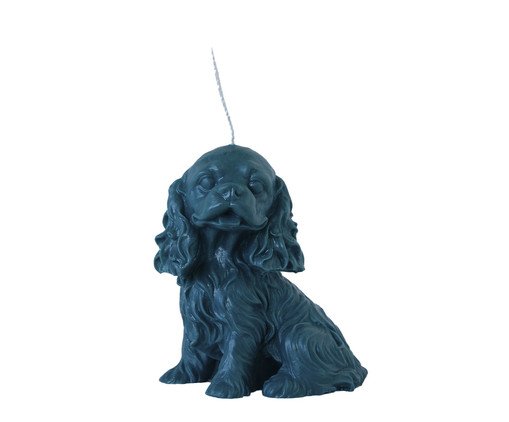 Vela Escultura Dog Lady Turquesa, Turquesa | WestwingNow