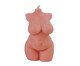 Vela Escultura Corpo Barriga Rosa, Rosa | WestwingNow