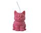 Vela Escultura Gato Bento Rosa, Rosa | WestwingNow