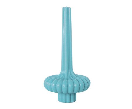 Vela Escultural Geometrico Marilyn Turquesa | Westwing