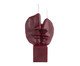 Vela Escultura Rosto Casal Vermelho, Vermelho | WestwingNow