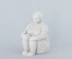 Vela Escultura Yogini Joelho Branco, branco | WestwingNow
