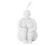 Vela Escultura Yogini Joelho Branco, branco | WestwingNow