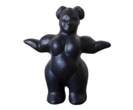 Escultura Mulher Preta