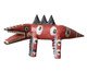 Lagarto em Madeira Cícero Ferreira Vermelho, multicolor | WestwingNow