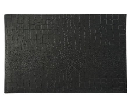 Lugar Americano Alligator Preto