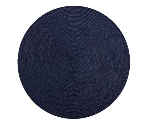 Lugar Americano Round Navy, Azul | WestwingNow