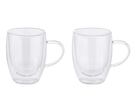 Jogo de Canecas com Parede Dupla Blend | Westwing