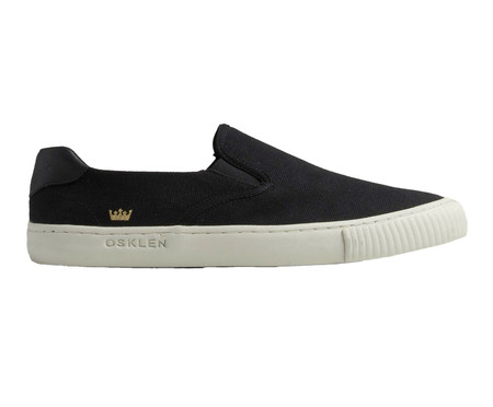 Tênis Canvas Slip On Masculino Preto | Westwing