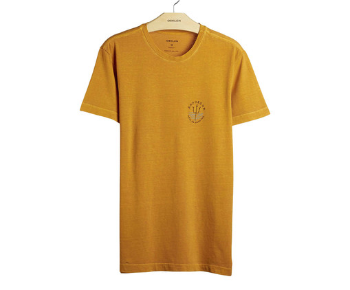 T-Shirt Osksurf Handstamp, Amarelo | WestwingNow